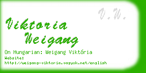 viktoria weigang business card