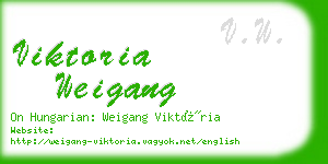 viktoria weigang business card